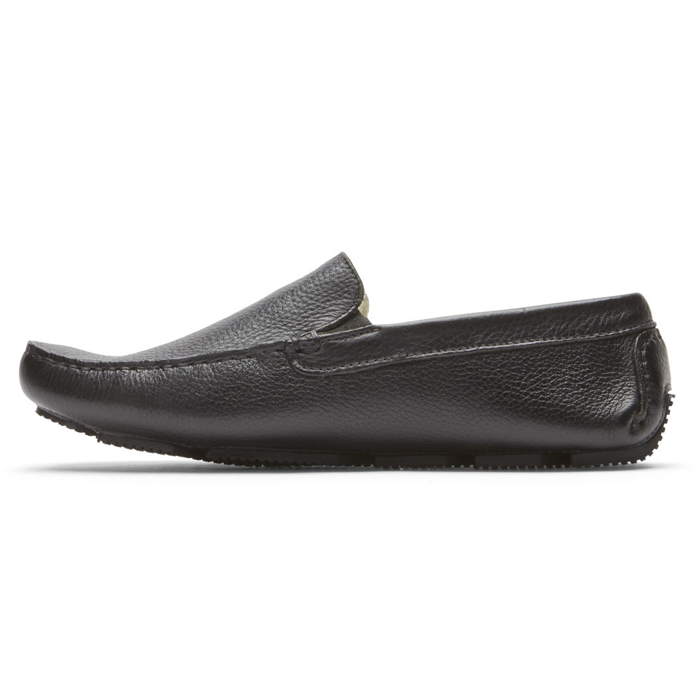 Rockport Singapore Mens Slippers - Rhyder Black - BH5672391